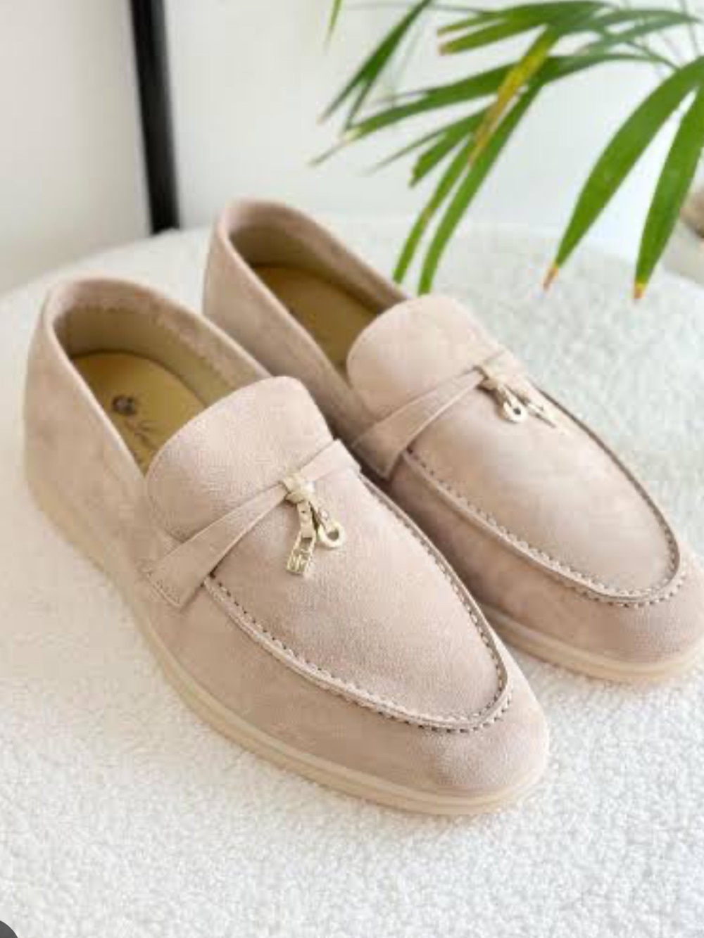 Women’s Suede Loafers Loro piana